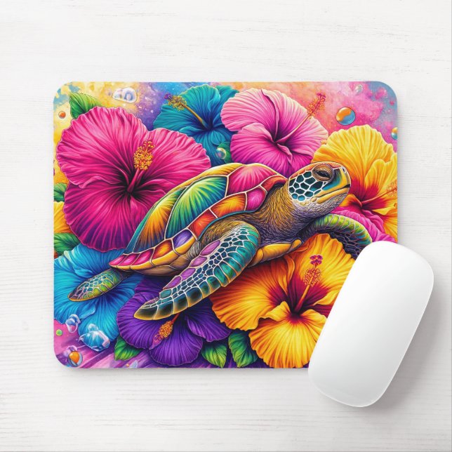 Turtle Mouse Pad (With Mouse)