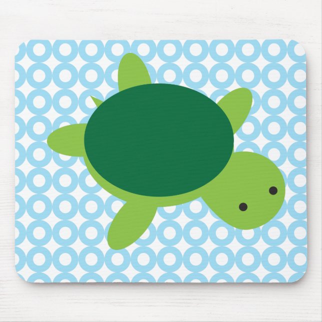Turtle Mouse Pad (Front)