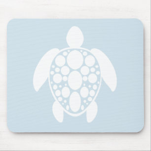 Turtle Mouse Pad - White
