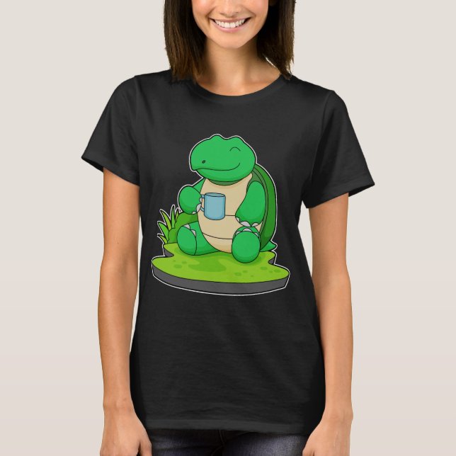 Turtle Mug Coffee T-Shirt (Front)