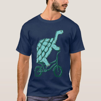 Turtle on bike T-Shirt