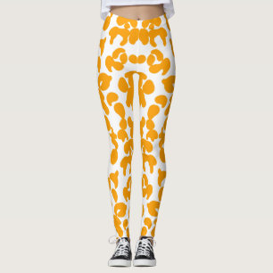 turtle orange leggings