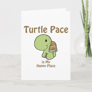 Turtle Pace Card