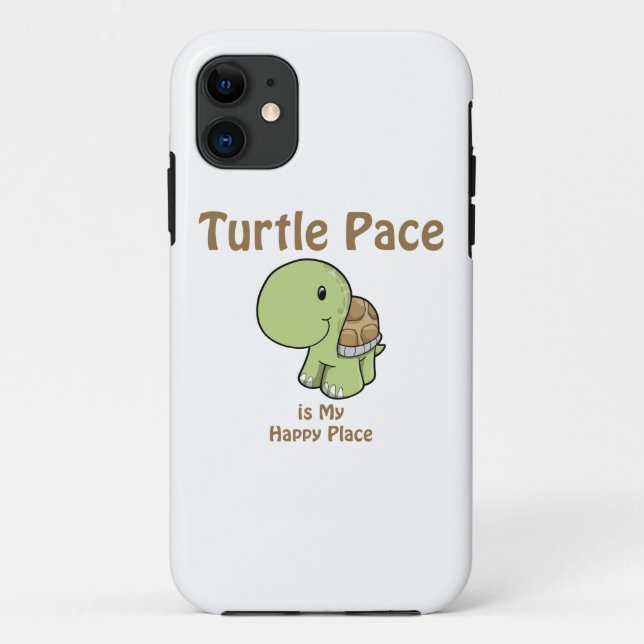 Turtle Pace Case-Mate iPhone Case (Back)