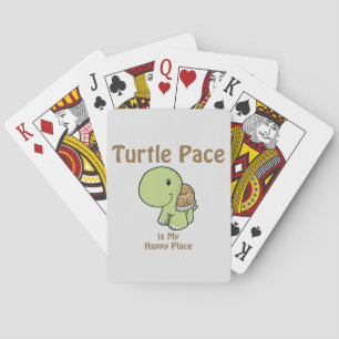 Turtle Pace - Happy Place Playing Cards