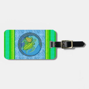 Turtle Pair Luggage Tag