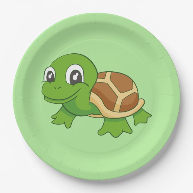 Turtle Paper Plates (Front)