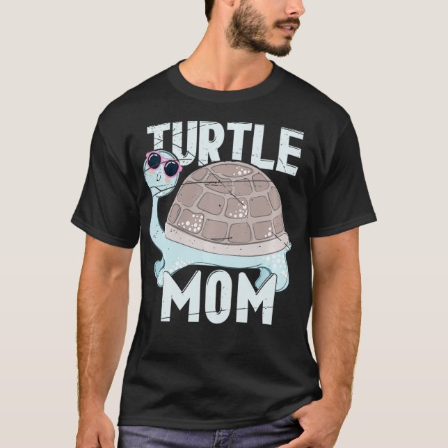 Turtle Pet Mum  T-Shirt (Front)