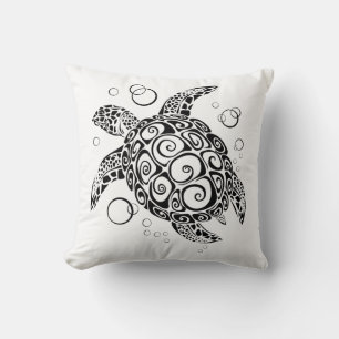 Turtle Pillow, Save the Turtles, Sea Turtle Cushion