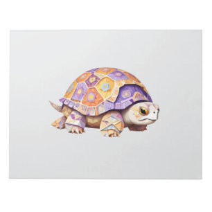 Turtle Playful Adorable Fun Animal Colourful Joyfu Notepad