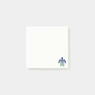 Turtle Post-it - Blue Notes
