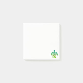 Turtle Post-it - Green Notes