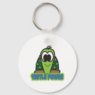 turtle power key ring