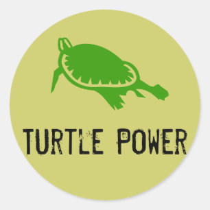 Turtle Power Sticker