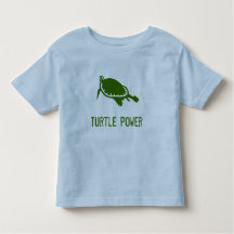 Turtle Power toddler shirt