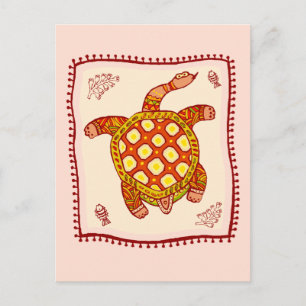 Turtle Quilt Postcard