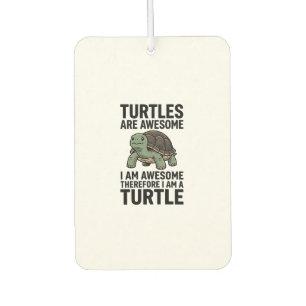 Turtle Quote Vintage Engraving Vector T-Shirt Desi Car Air Freshener