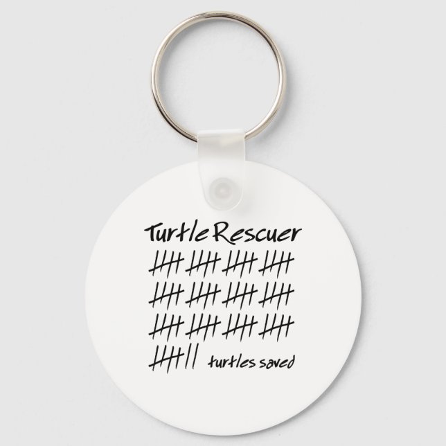 Turtle Rescuer Key Ring (Front)