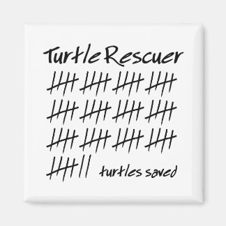 Turtle Rescuer Magnet