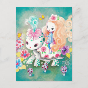 Turtle Ride Postcard