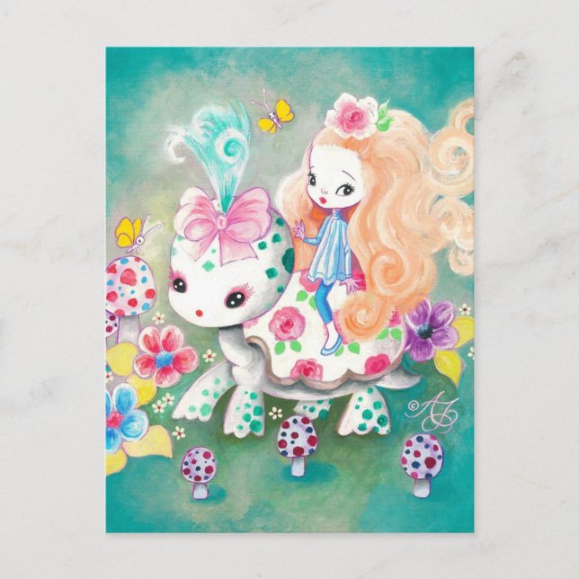 Turtle Ride Postcard (Front)