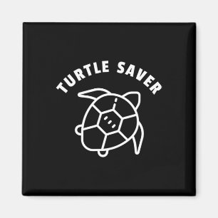 Turtle Saver Quote - Sea Turtle Graphic - Animal R Magnet