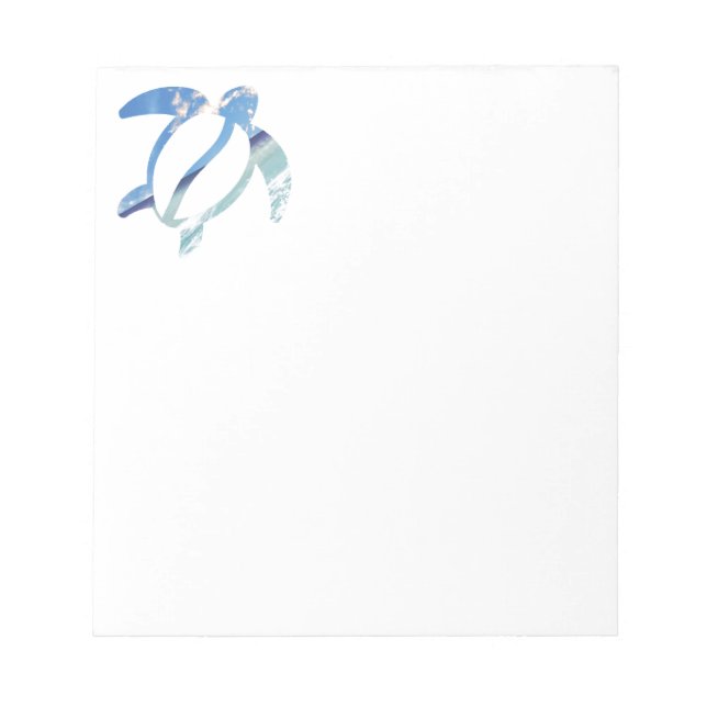 Turtle-sea-sky Notepad (Front)