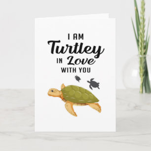 Turtle Sea Turtles Ocean Sealife Cute Animal Gift Card