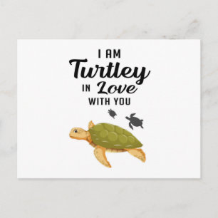 Turtle Sea Turtles Ocean Sealife Cute Animal Gift Postcard