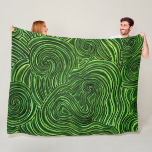 Turtle Shell Fleece Blanket