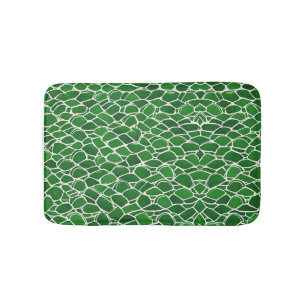 Turtle Shell Pattern Bath Mat
