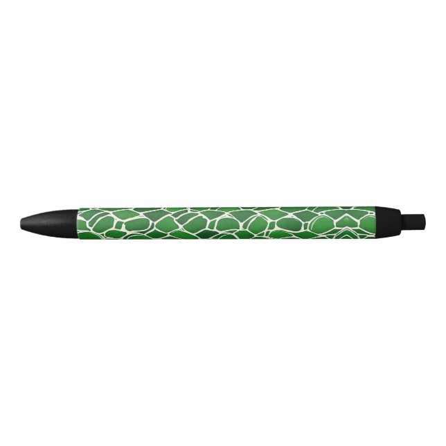 Turtle Shell Pattern Black Ink Pen (Front)