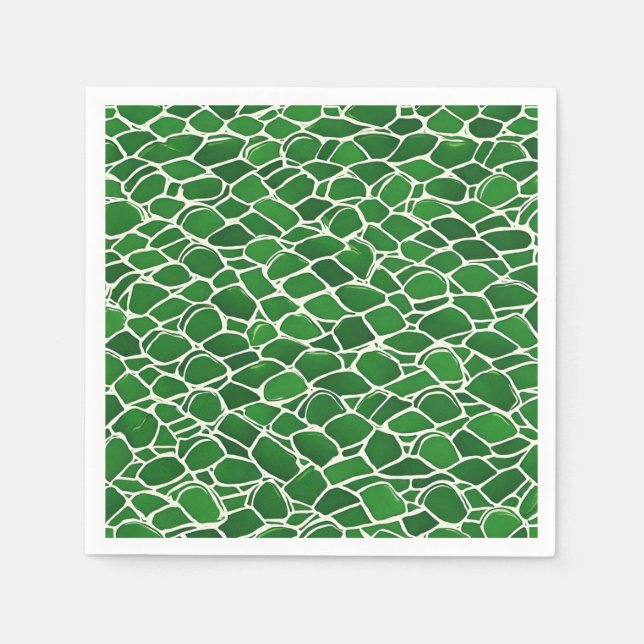 Turtle Shell Pattern Napkin (Front)