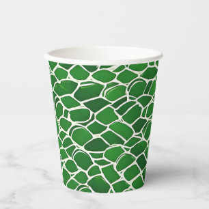 Turtle Shell Pattern Paper Cups