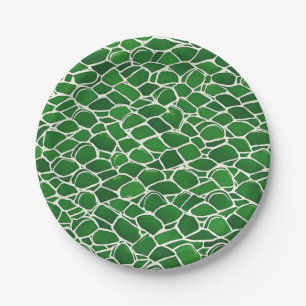 Turtle Shell Pattern Paper Plate