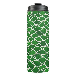 Turtle Shell Pattern Thermal Tumbler