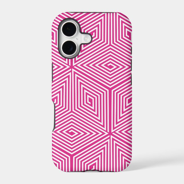 Turtle shell [pink] - Japanese Tradition Pattern (Back)