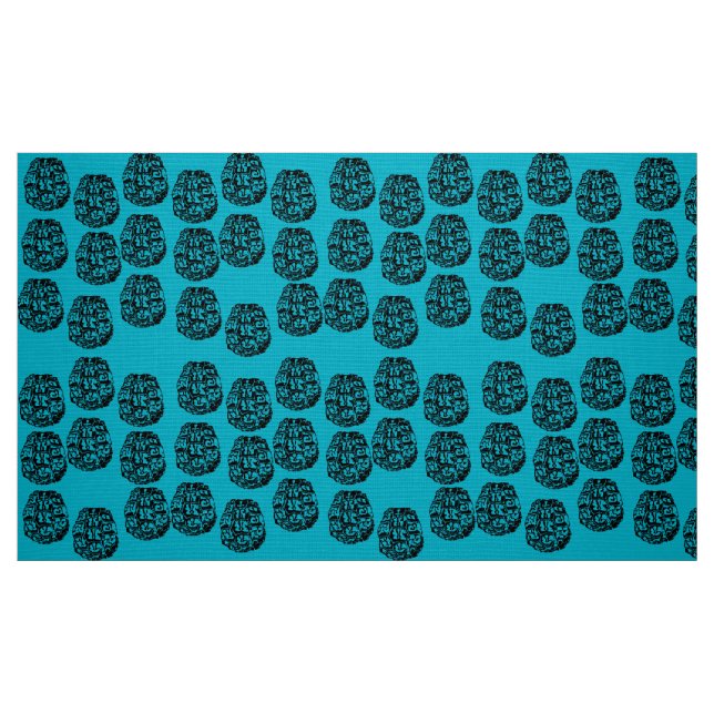 Turtle Shells pattern Fabric (Fat Quarter)