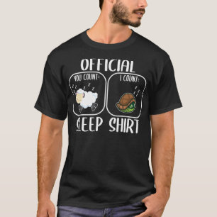 Turtle Sleep Shirt Counting Sheep