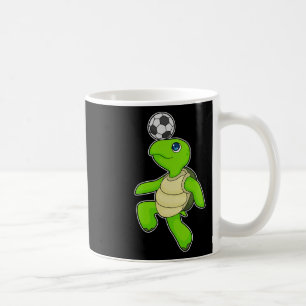 Turtle Soccer Player Soccer Sports Coffee Mug