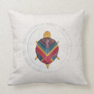 Turtle Star Quill Background Cushion