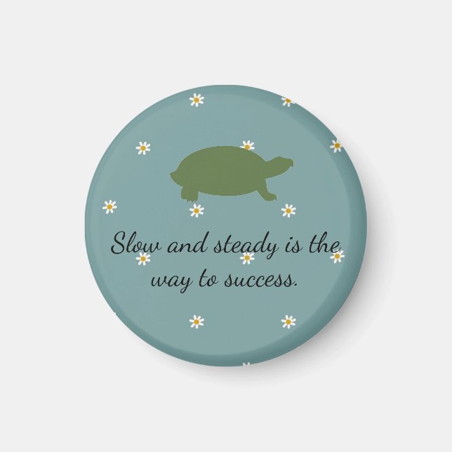 Turtle Success Magnet (Front)