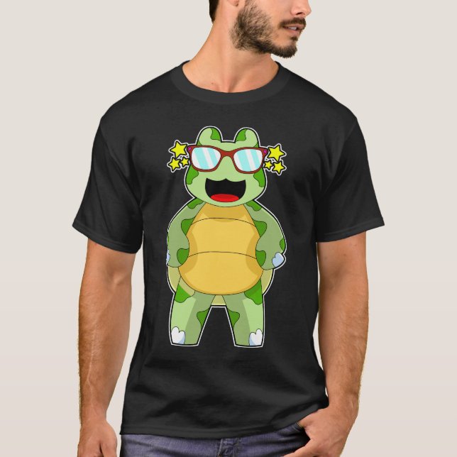 Turtle Sunglasses T-Shirt (Front)