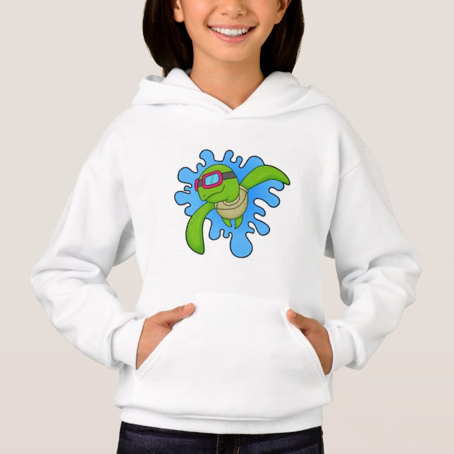 Turtle Swimming Swimming goggles (Front)