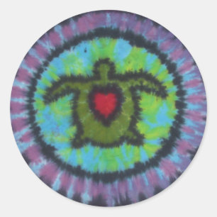 Turtle Tie Dye Sticker
