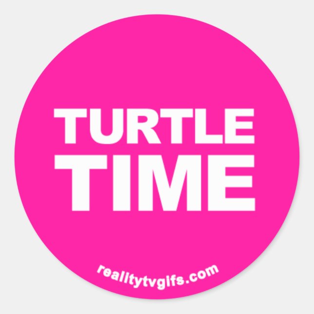 Turtle Time - Stickers (Front)