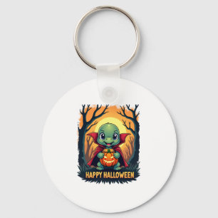 Turtle Tortoise Boo Vampire Trick Or Treat Hallowe Key Ring