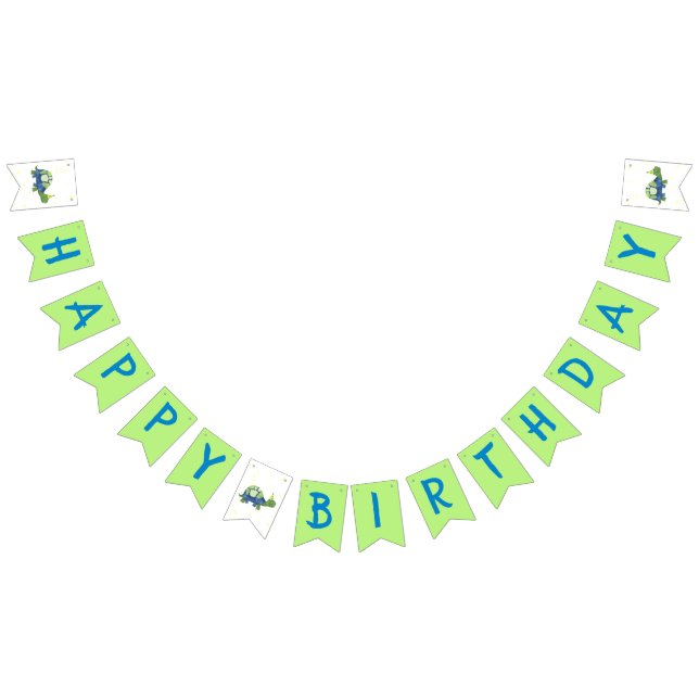 Turtle Tortoise Happy Birthday Banner (All)