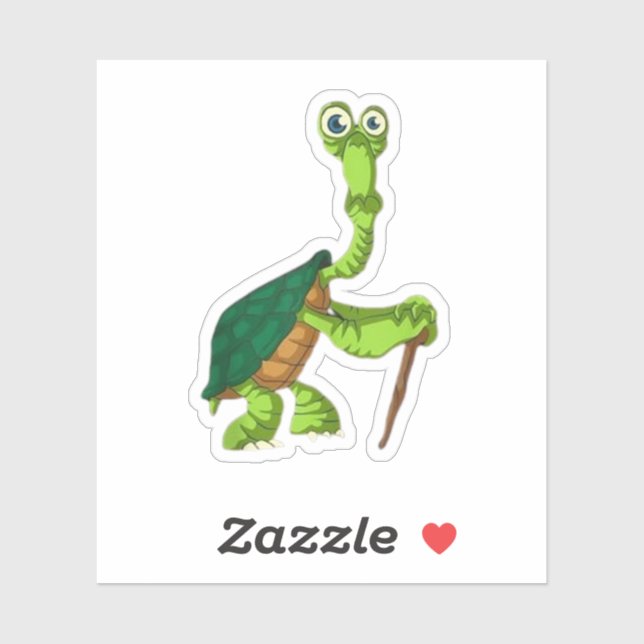 Turtle Tortoise Retired Funny Standing Turtle Reti (Sheet)