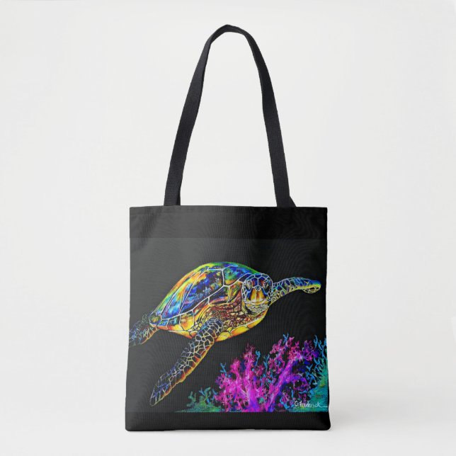 Turtle Tote Bag (Front)
